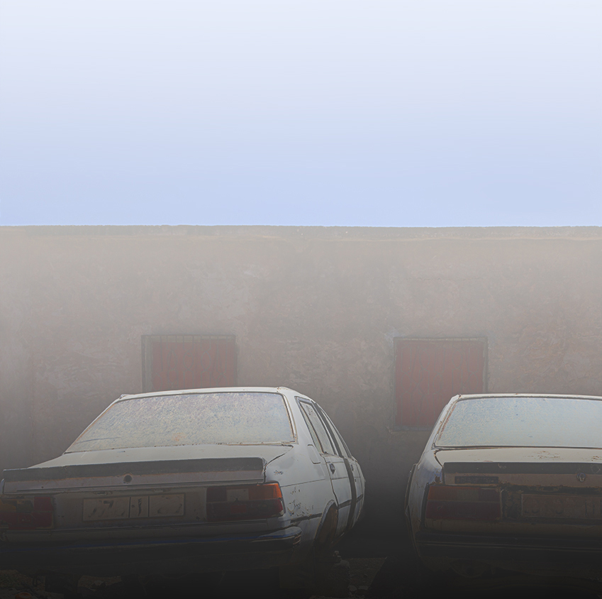 photographie contemporaine de voitures renault 18 au maroc