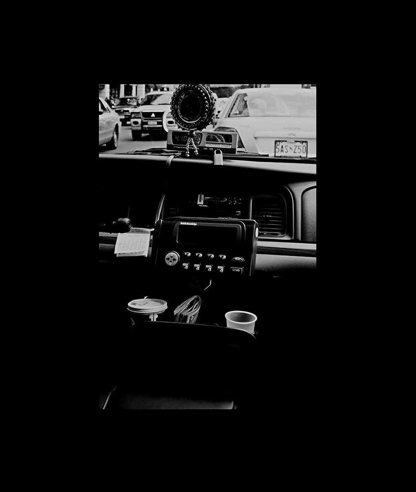 street photographie de taxi a new york