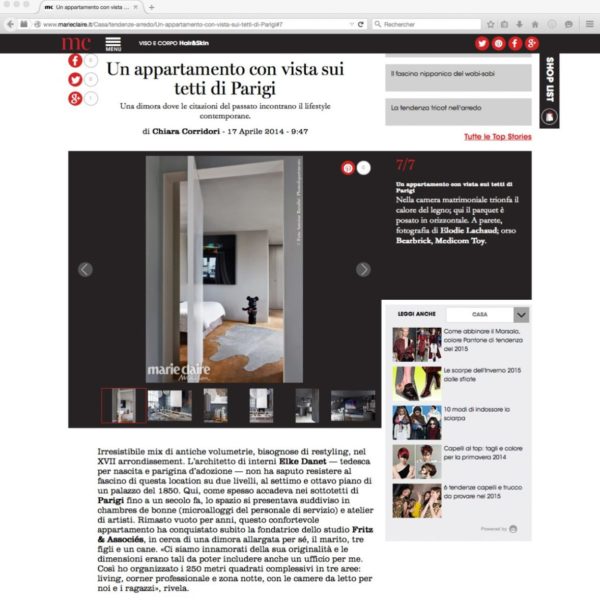 Marie Claire casa